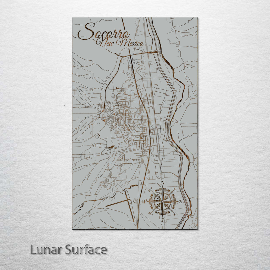 Socorro, New Mexico Street Map