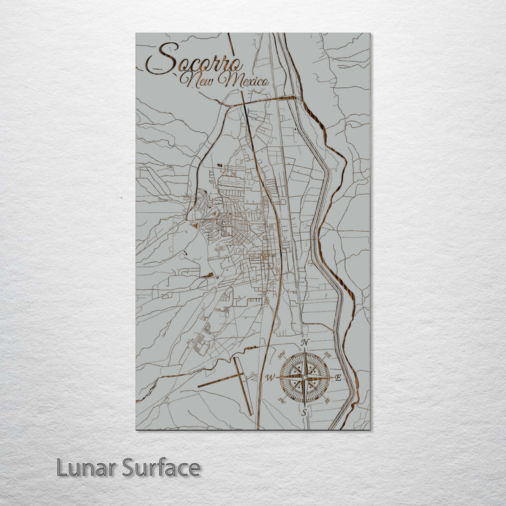 Socorro, New Mexico Street Map