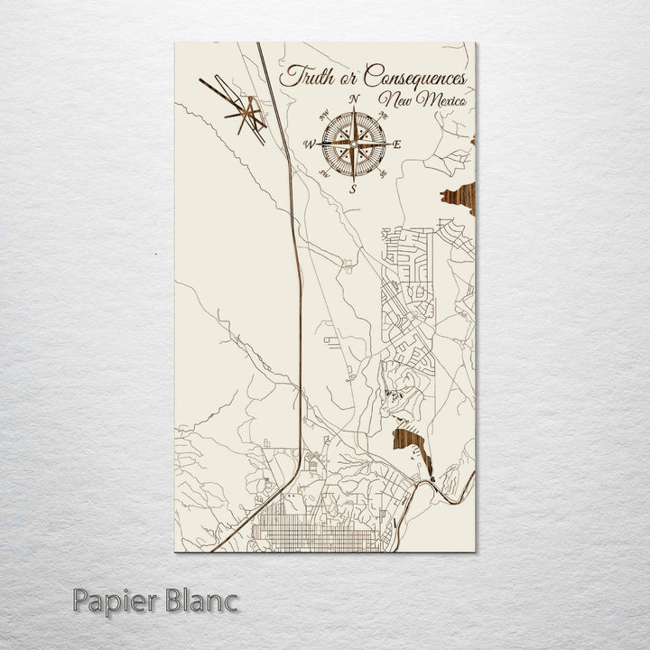 Truth or Consequences, New Mexico Street Map