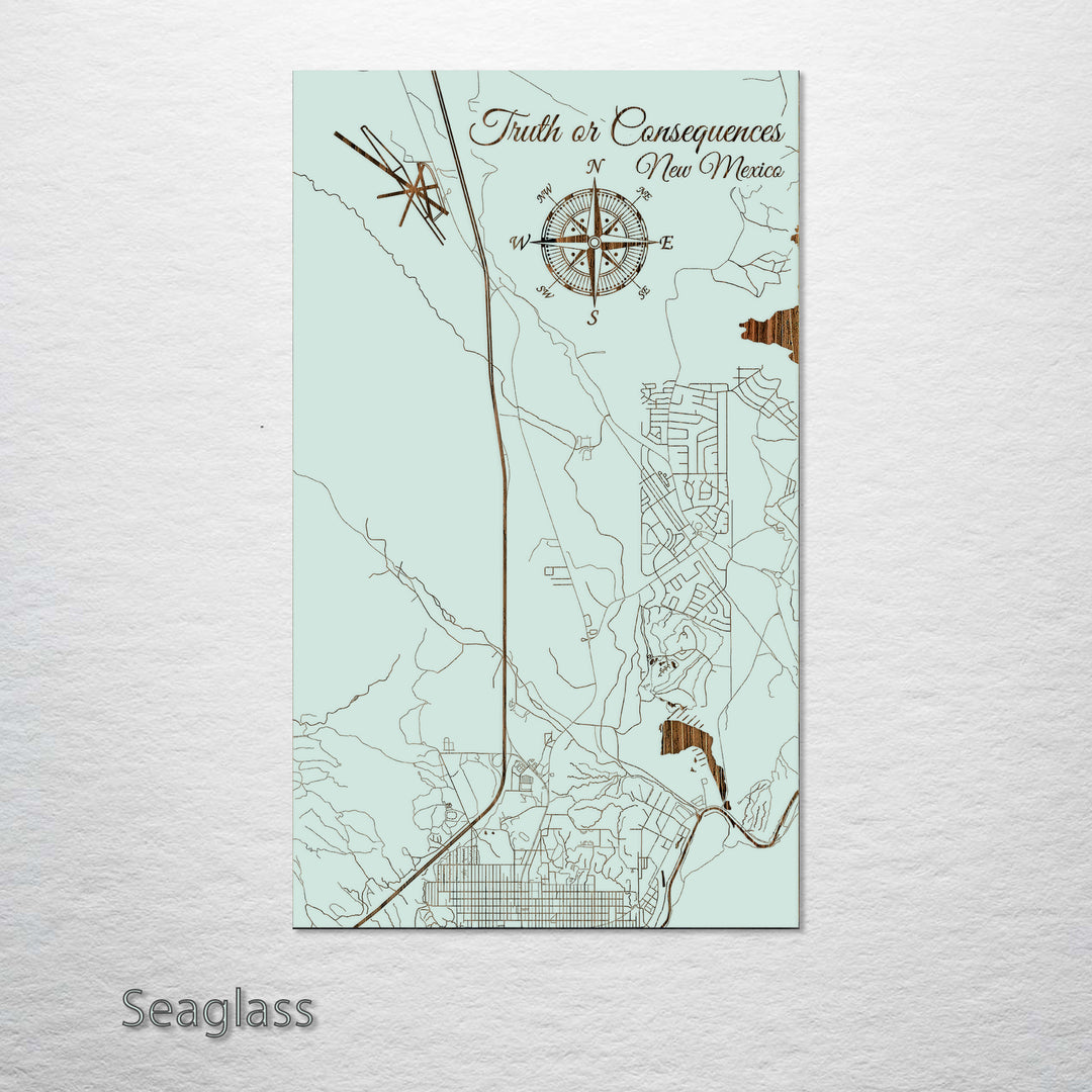 Truth or Consequences, New Mexico Street Map