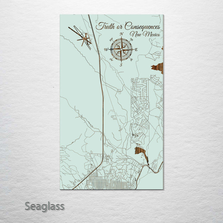 Truth or Consequences, New Mexico Street Map