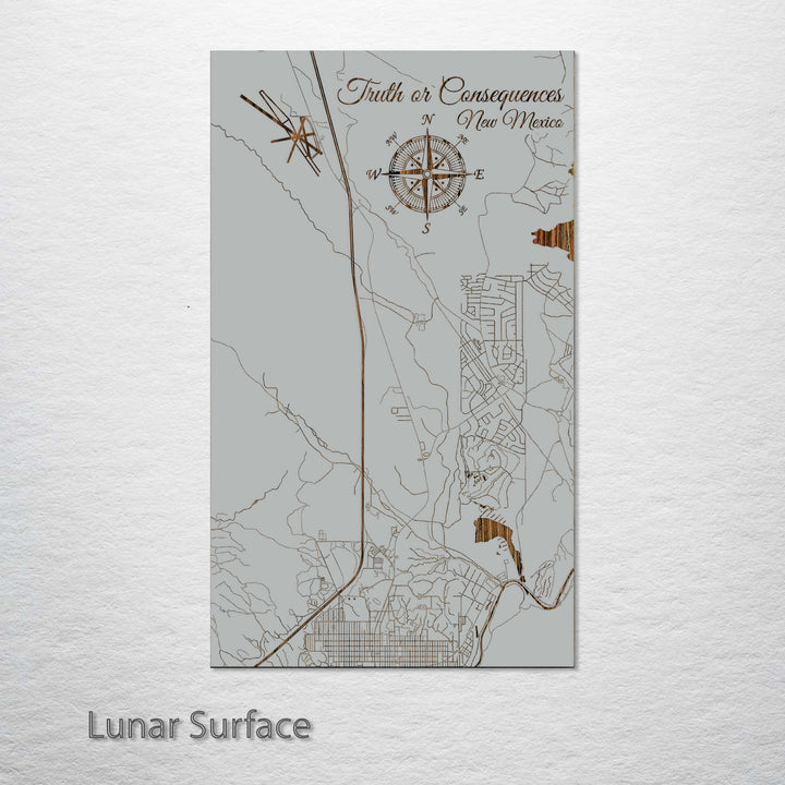 Truth or Consequences, New Mexico Street Map