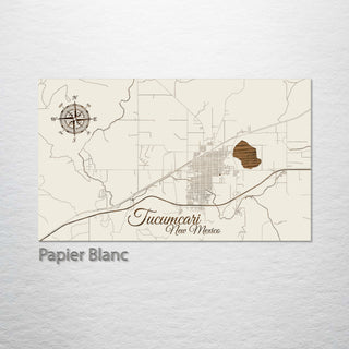 Tucumcari, New Mexico Street Map