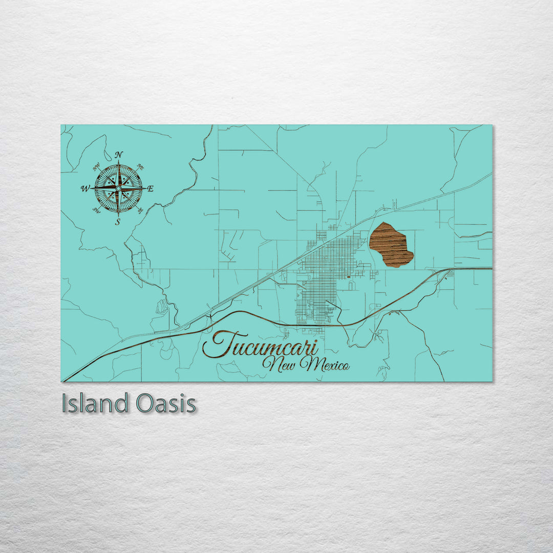 Tucumcari, New Mexico Street Map