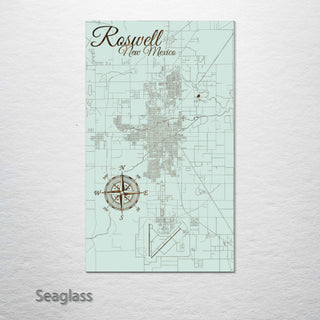 Roswell, New Mexico Street Map