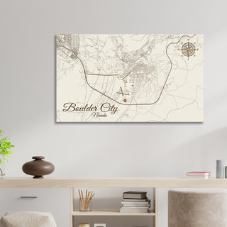 Boulder City, Nevada Street Map