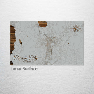 Carson City, Nevada Street Map