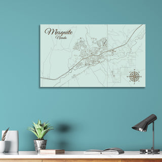 Mesquite, Nevada Street Map