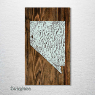 Nevada Isolated Map (SCH-4X) - Fire & Pine