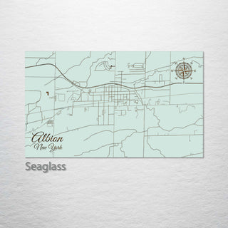 Albion, New York Street Map
