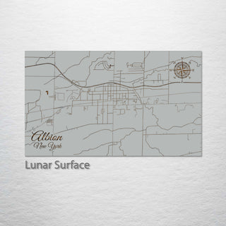 Albion, New York Street Map