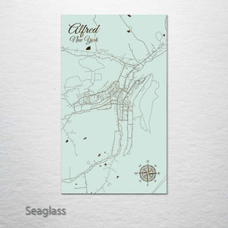 Alfred, New York Street Map