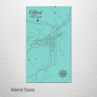 Alfred, New York Street Map