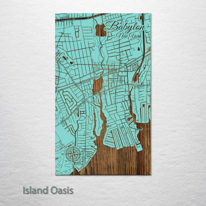 Babylon, New York Street Map