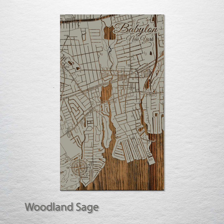 Babylon, New York Street Map