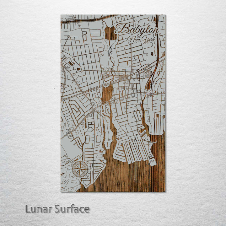 Babylon, New York Street Map