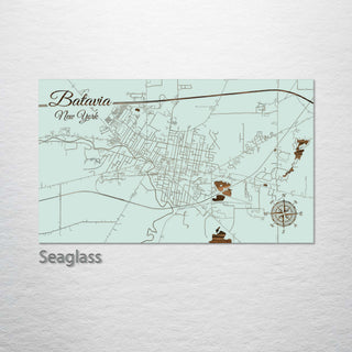 Batavia, New York Street Map
