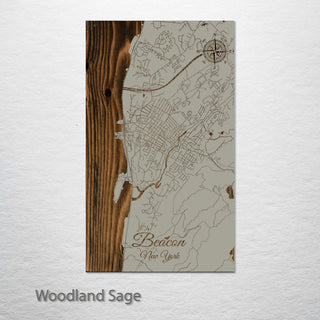 Beacon, New York Street Map