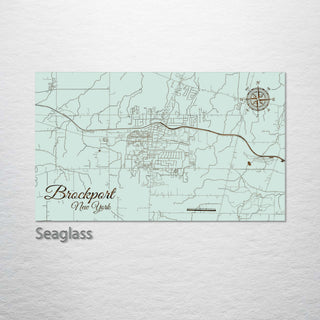 Brockport, New York Street Map