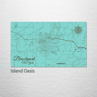 Brockport, New York Street Map
