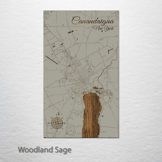 Canandaigua, New York Street Map