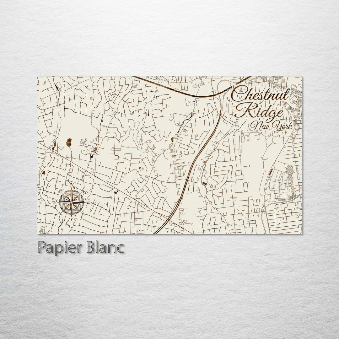 Chestnut Ridge, New York Street Map