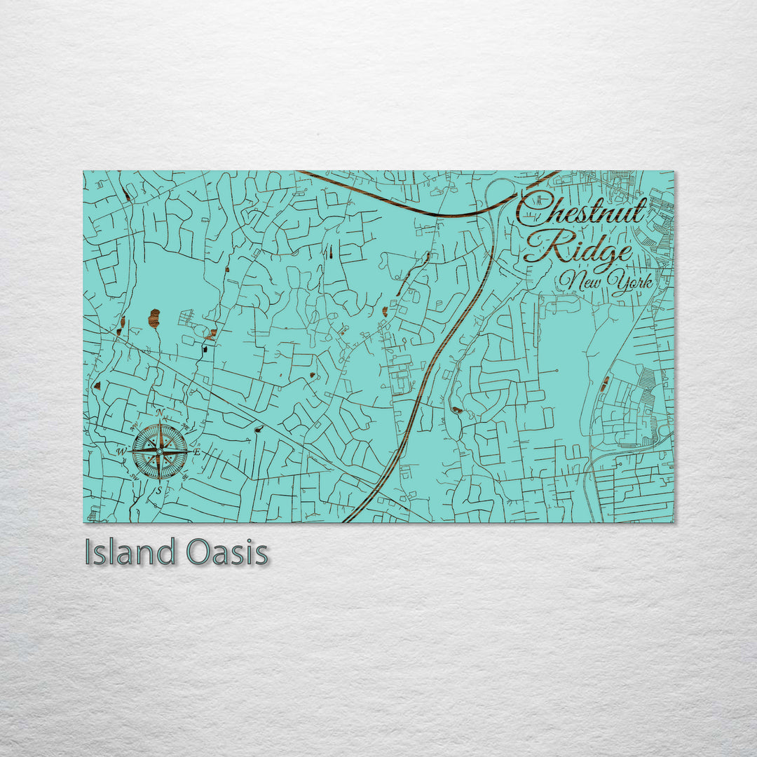 Chestnut Ridge, New York Street Map