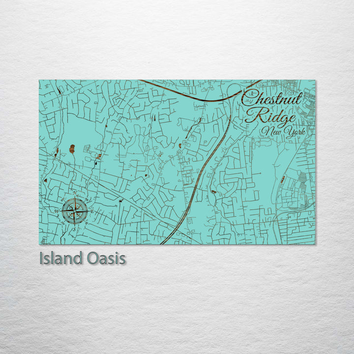 Chestnut Ridge, New York Street Map