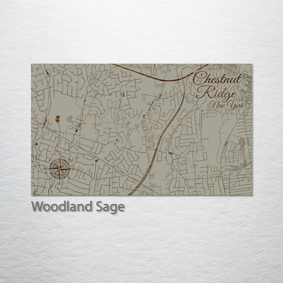 Chestnut Ridge, New York Street Map