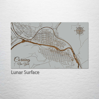 Corning, New York Street Map