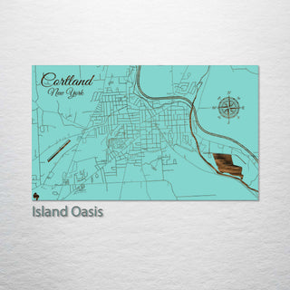 Cortland, New York Street Map
