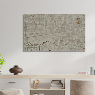 Depew, New York Street Map