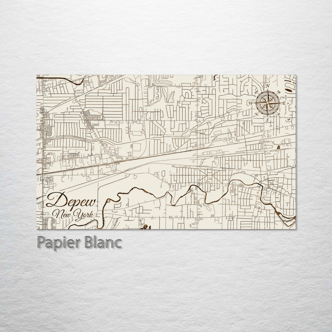 Depew, New York Street Map