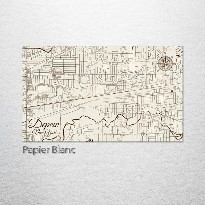 Depew, New York Street Map