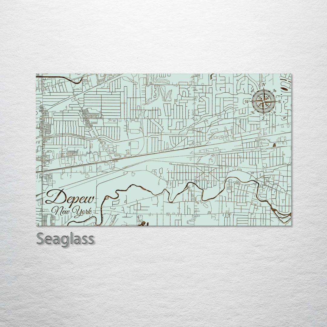 Depew, New York Street Map