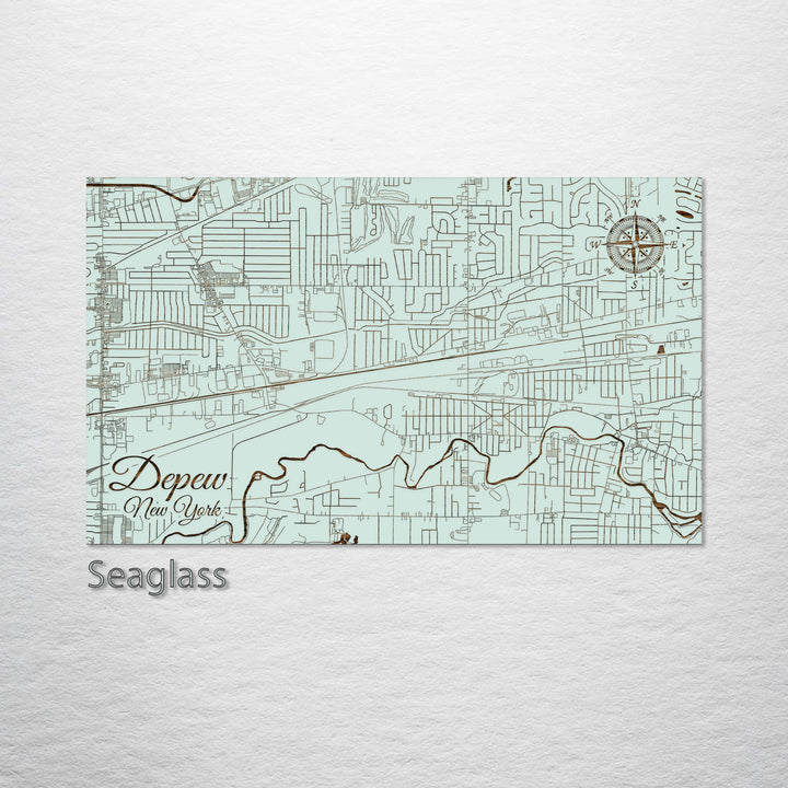 Depew, New York Street Map