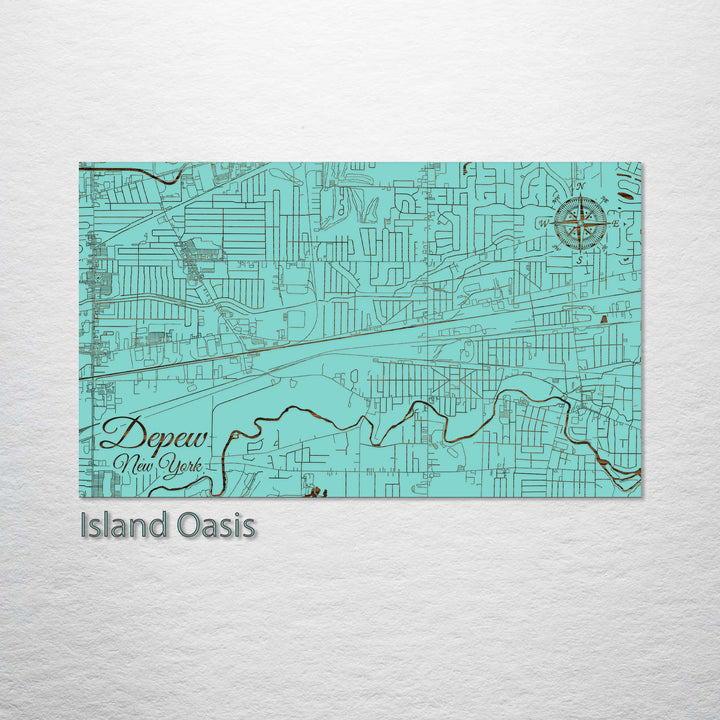 Depew, New York Street Map