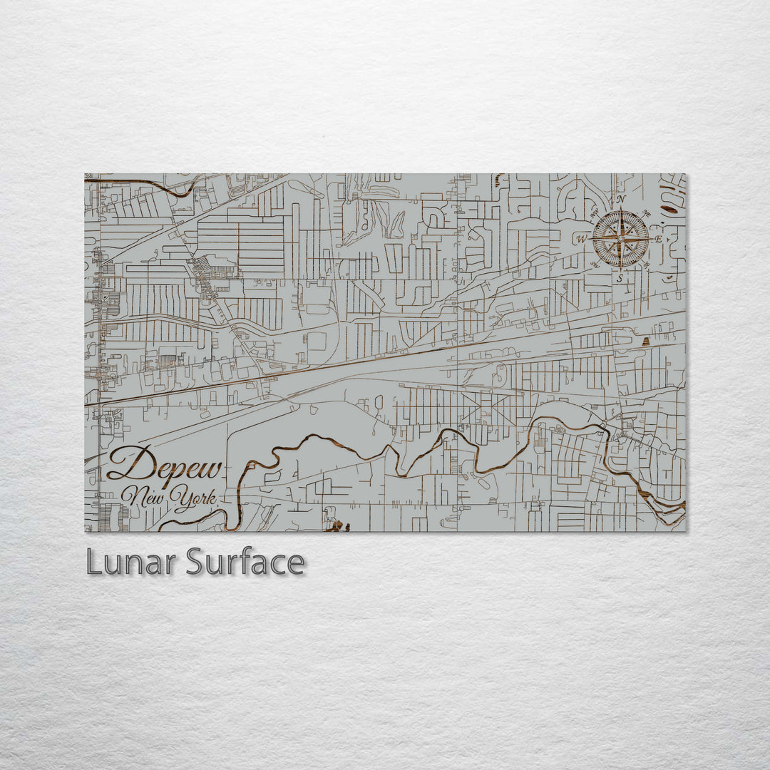 Depew, New York Street Map