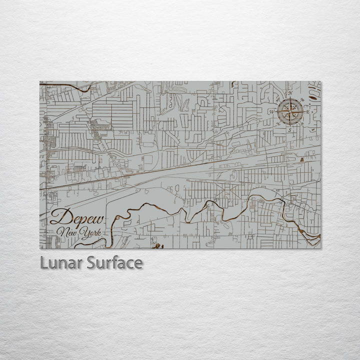 Depew, New York Street Map