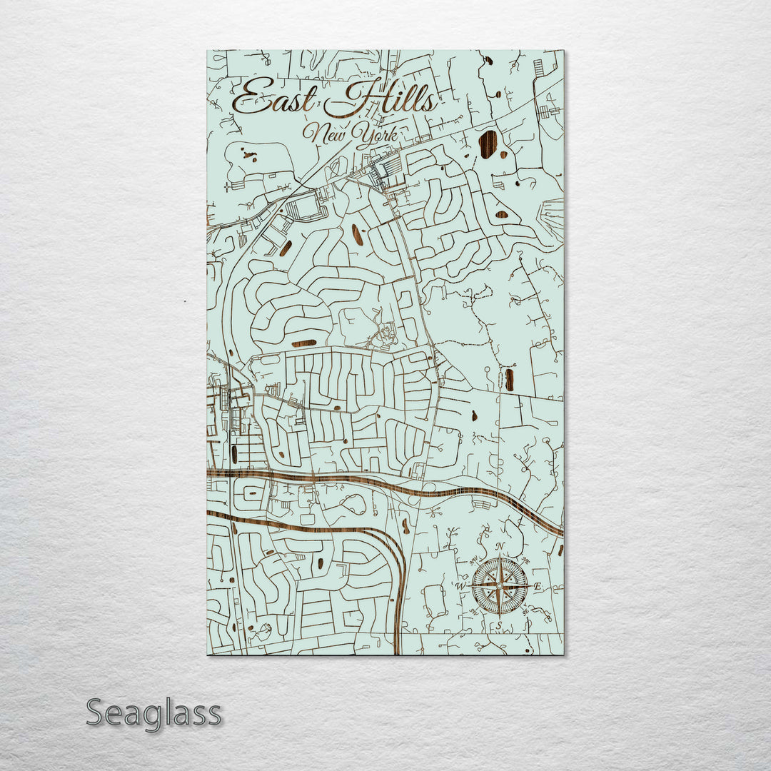 East Hills, New York Street Map