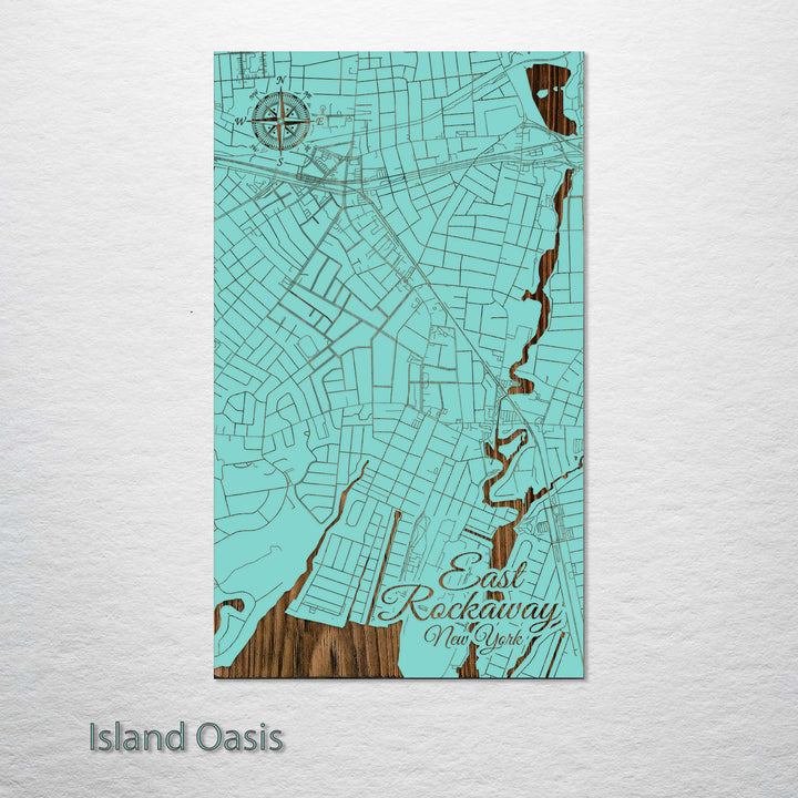 East Rockaway, New York Street Map