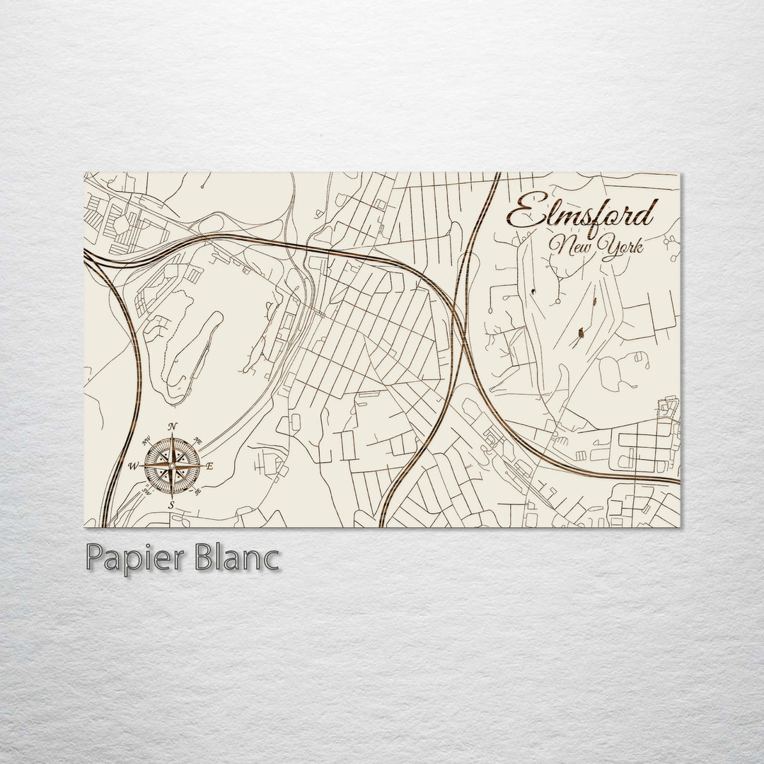 Elmsford, New York Street Map