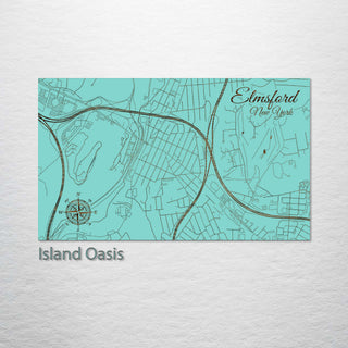 Elmsford, New York Street Map