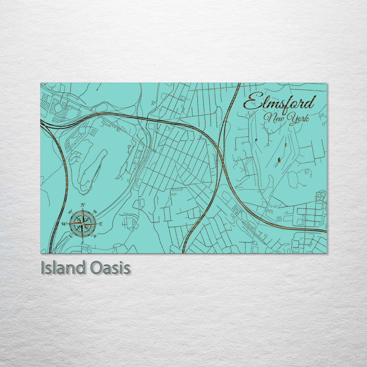 Elmsford, New York Street Map