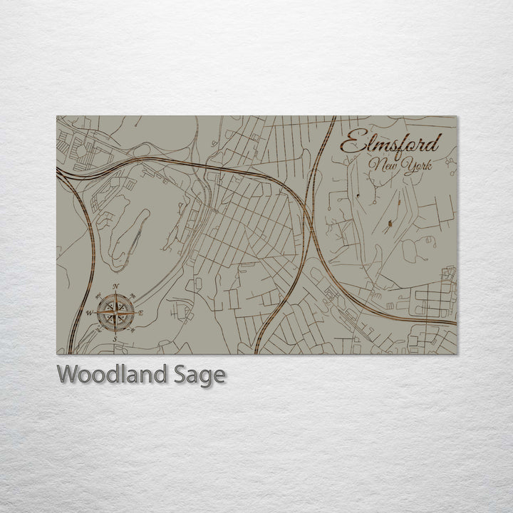 Elmsford, New York Street Map