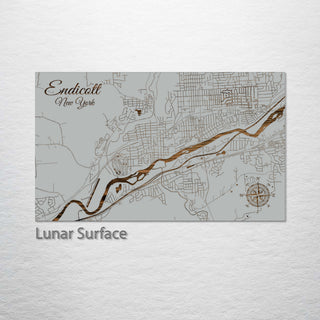 Endicott, New York Street Map