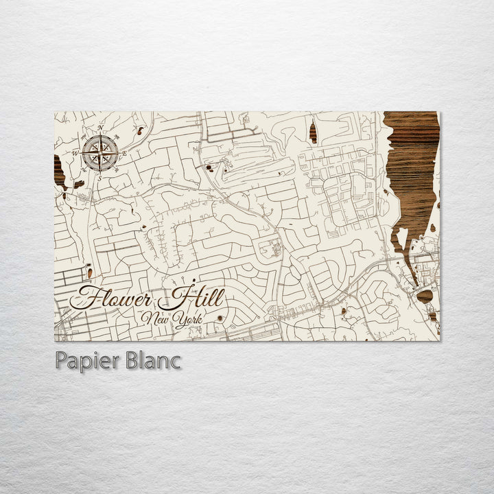 Flower Hill, New York Street Map