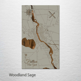 Fulton, New York Street Map