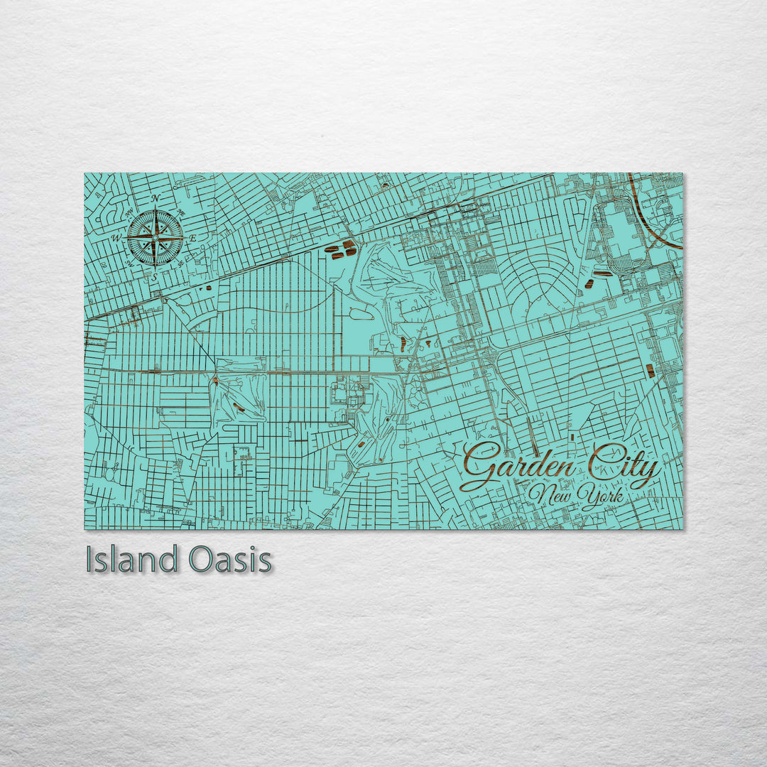 Garden City, New York Street Map