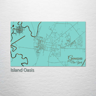 Geneseo, New York Street Map